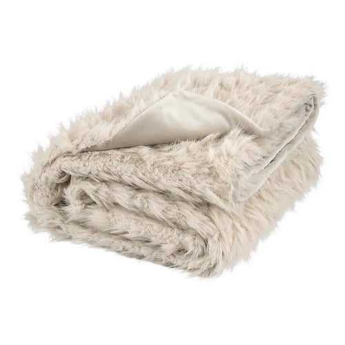 Cavalese cream Pledd 150x260 cm