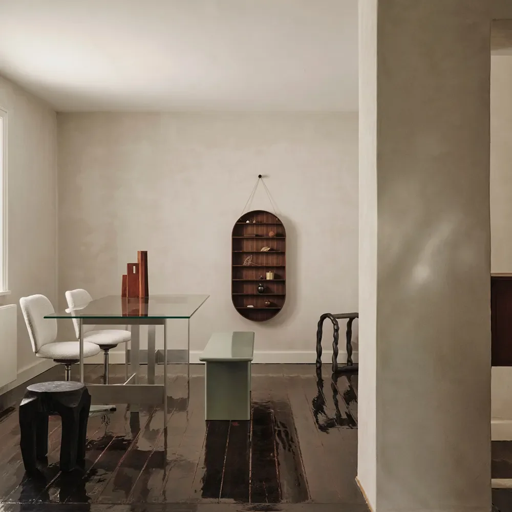 Lager Spisebord 200x90 cm - Glass/Aluminium