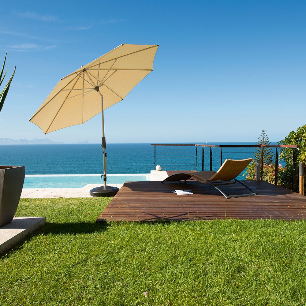 Alu-Twist parasoll 300 cm kat.5 523 Champagne