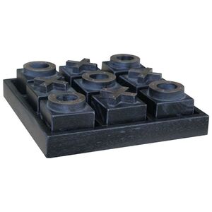 Criss Cross dekorasjon Svart Artwood