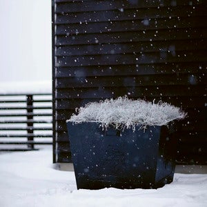 Plantepotte Karl XL svart