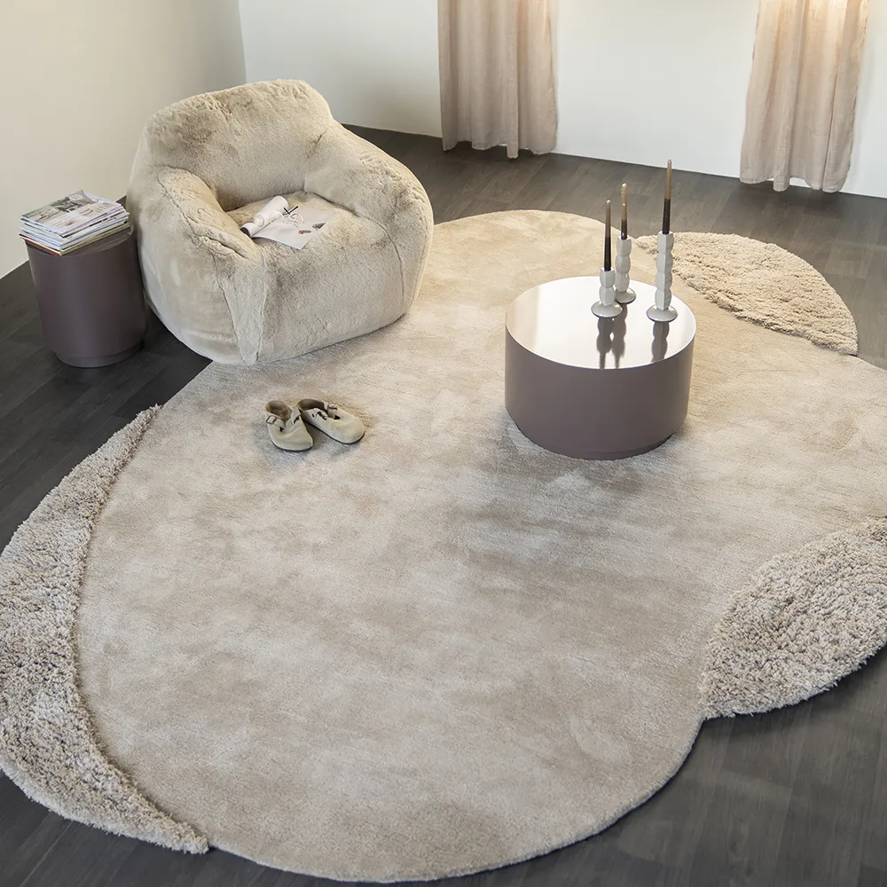 Teppe Praia Beige 345x245 cm
