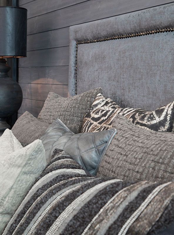 Putetrekk Slim Fit Charcoal 60 x 60 cm Artwood