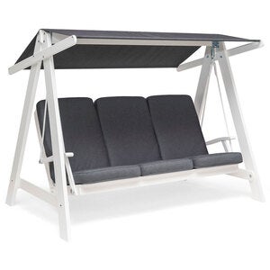 Aspö hængesofa hvid/grå 