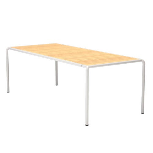 AVANTI Spisebord 222x98 cm furu/hvit