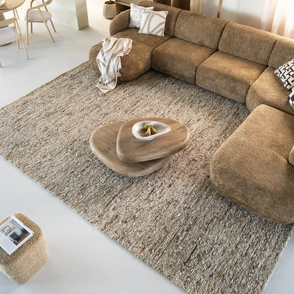 Teppe Takara Mustard 290x390 cm