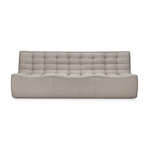 N701 3-seters sofa Ecru