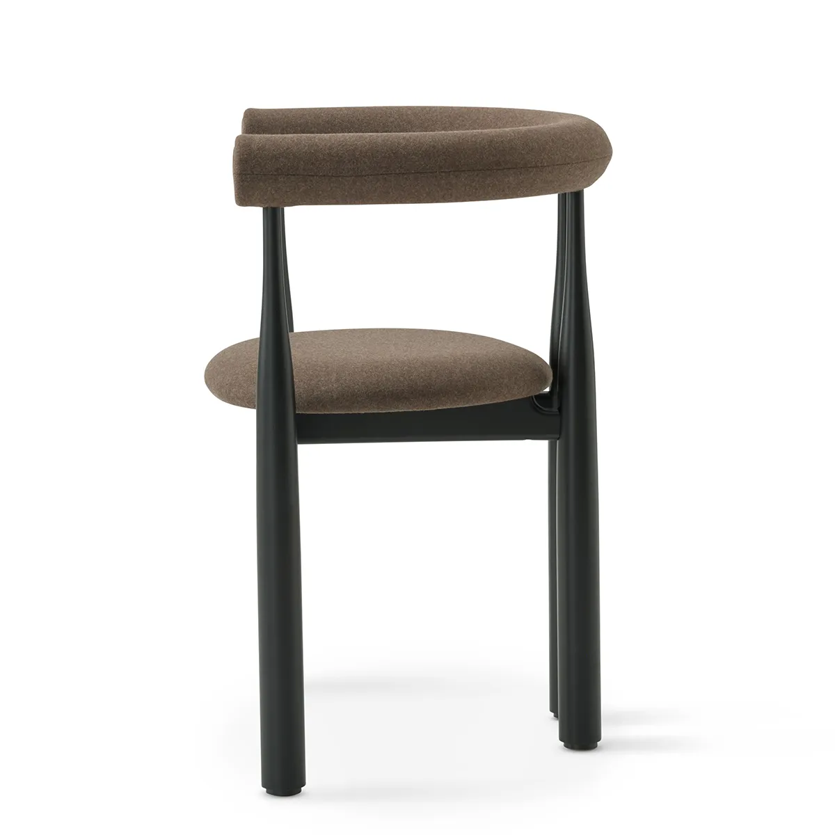 Polstret Spisestol Bukowski Black Wooly