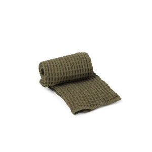 Håndkle i Økologisk Bomull Olive
