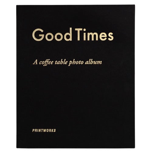 Fotoalbum - Good Times, Black (L)