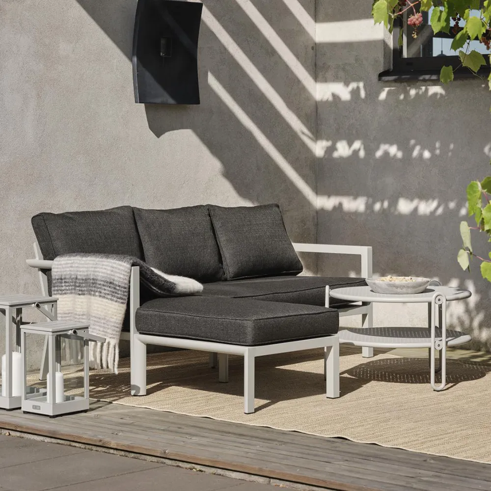 Delia divansofa Light Grey/Anthracite