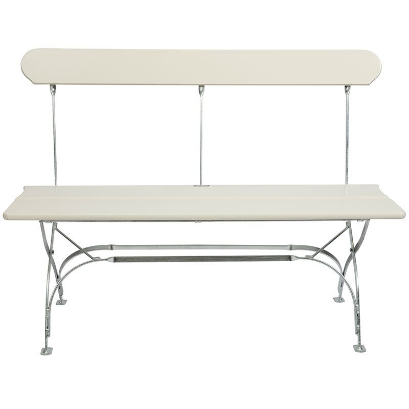 Bryggerisofa hvit eik Grythyttan Stålmöbler