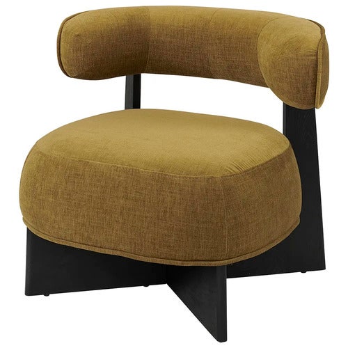 Porto lenestol i stoff Hailey curry