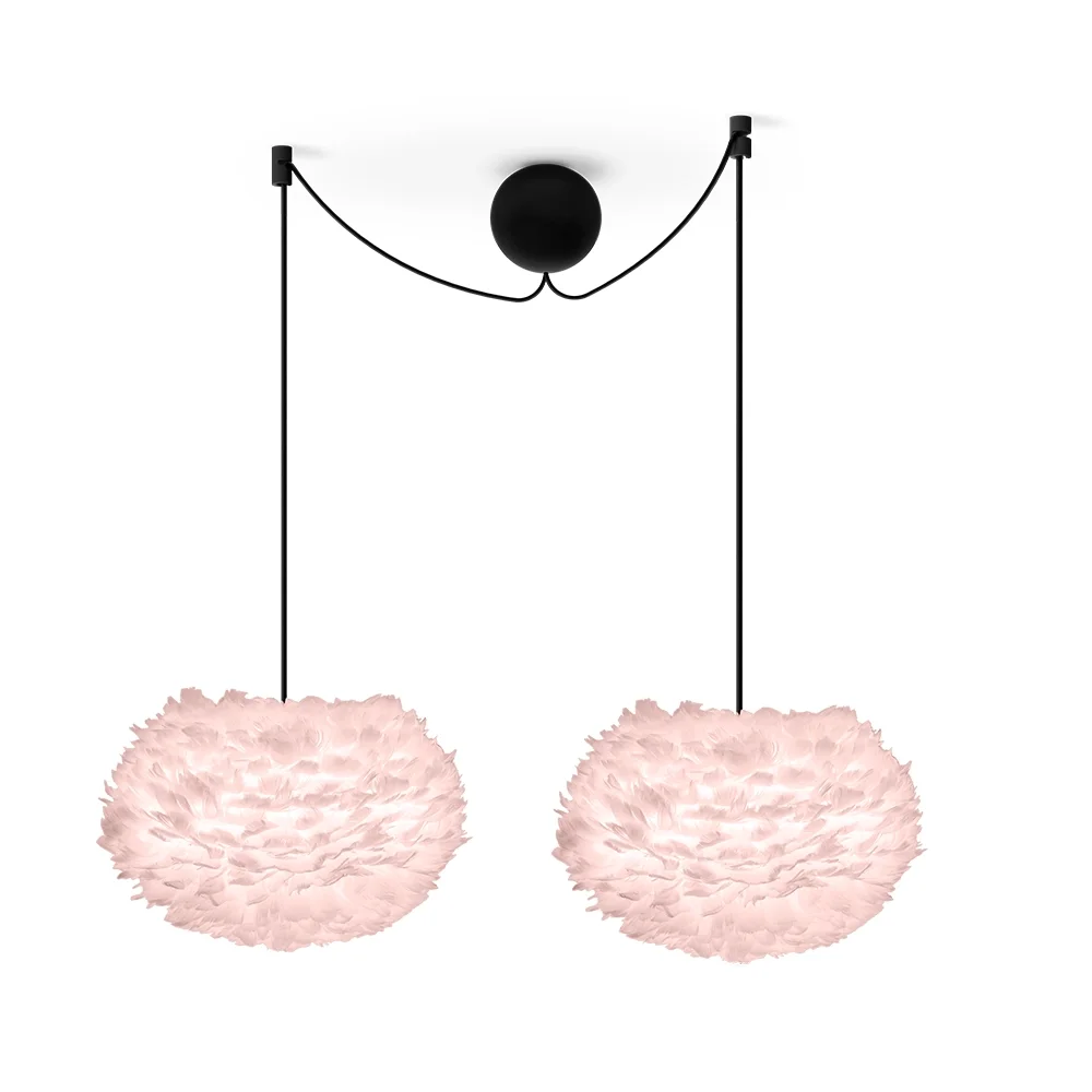 Eos Lampeskjerm Medium Ø45 cm Light Rose