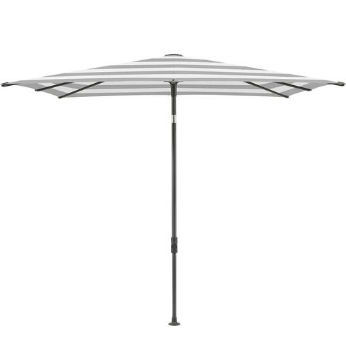 Smart parasoll 240x240 cm anthracite Kat.5 555 Grey Stripe