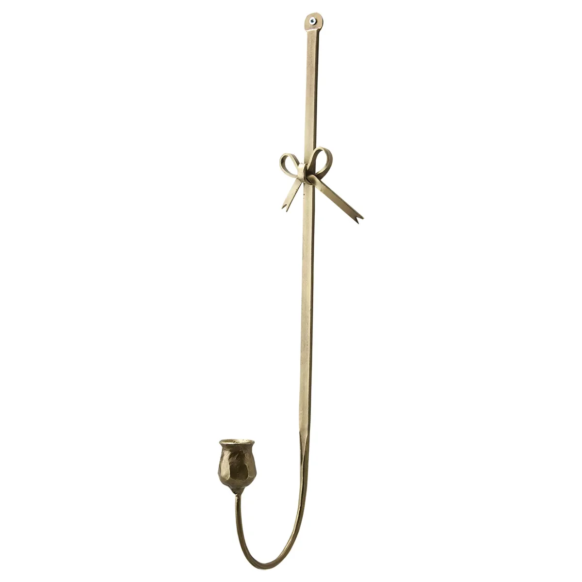 Vegglysestake Francis L Brass H57 cm