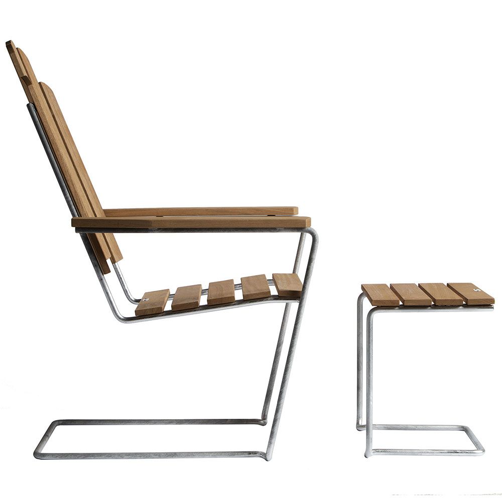 A3 solstol oljet eik Grythyttan Stålmöbler