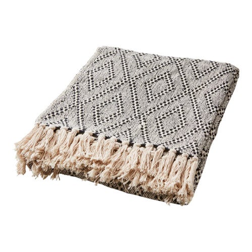  ANNA teppe beige/svart