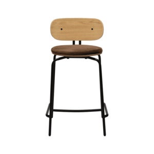 Curious lav barkrakk eik/svart Teddy Brown