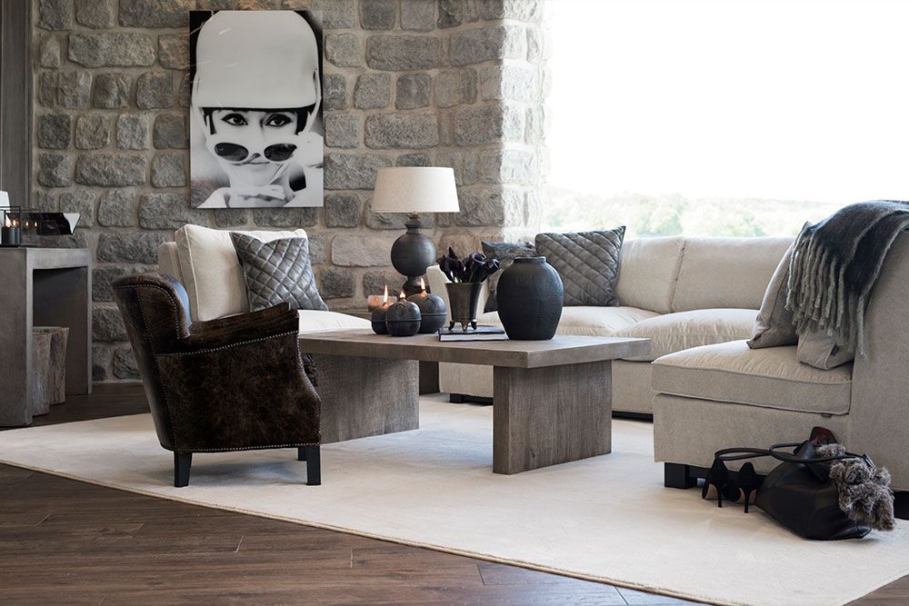 Plint salongbord 75 x 75 Artwood