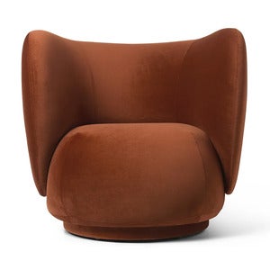 Rico Lounge Lenestol Rich Velvet -  Rust