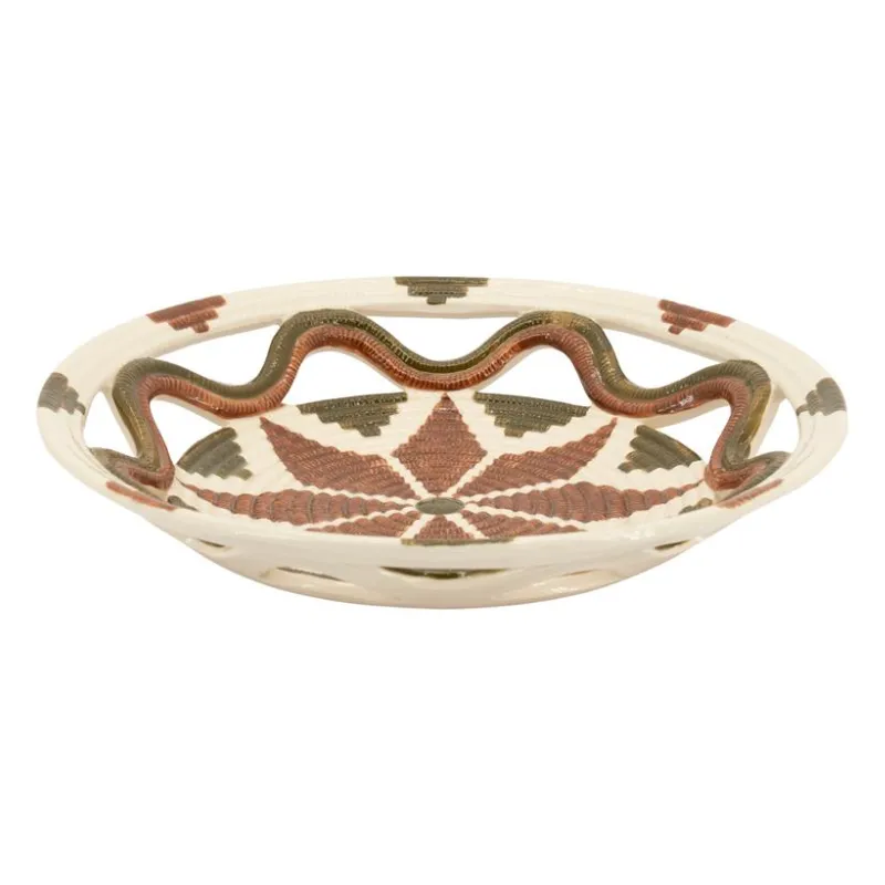 Vloom Skål 29,5x29,5x6,8 cm Leirtøy Multicolour