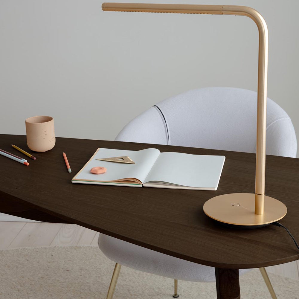 Duende Skrivebord mørk eik