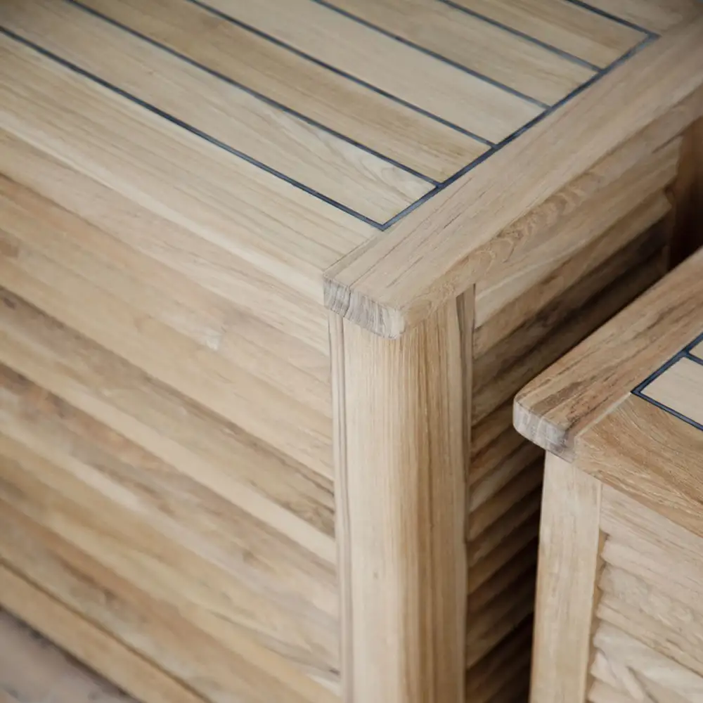 Classic oppbevaringsbenk teak