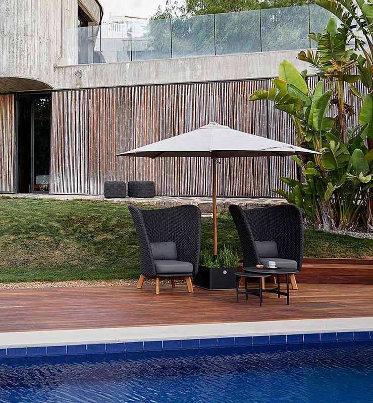 Grow Parasol base Grå