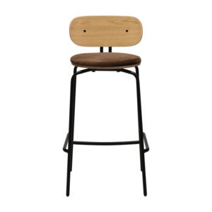 Curious Barkrakk eik/svart Teddy Brown