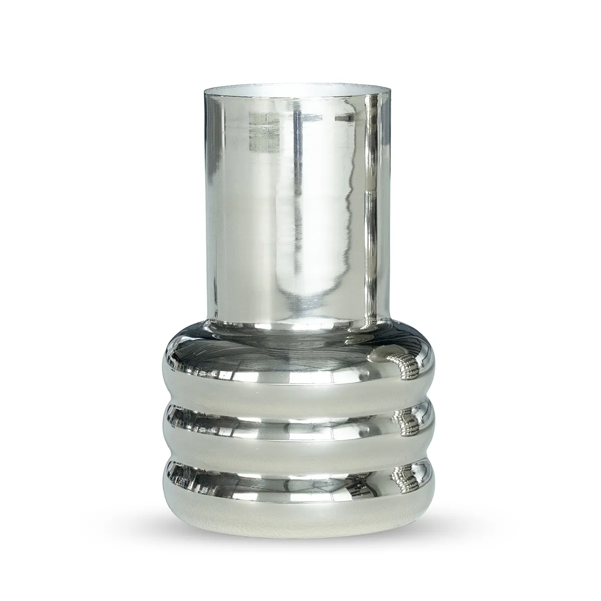 By-Boo, Håndlaget vase Chromeo Large Chrome H31 cm