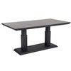 Heis Salongbord  heve- og senkbart 79x150 cm svart