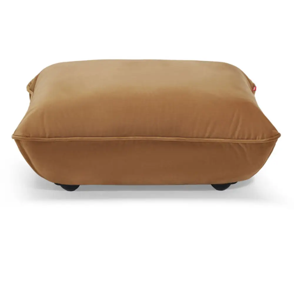 sumo fotskammel velvet recycled almond