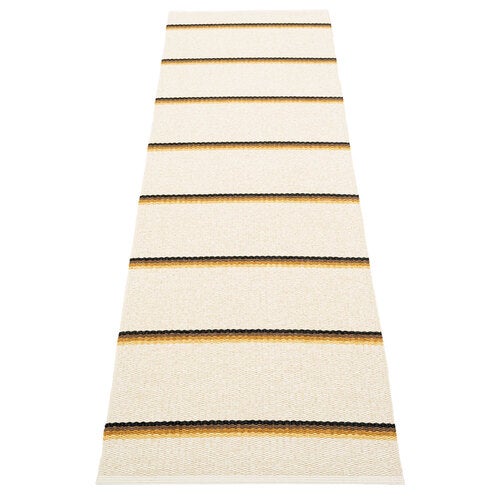 Olle matte 70x240 cm ochre / background vanilla 