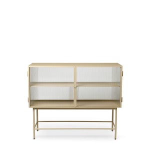 Haze Sideboard - Reeded glass - Cashmere