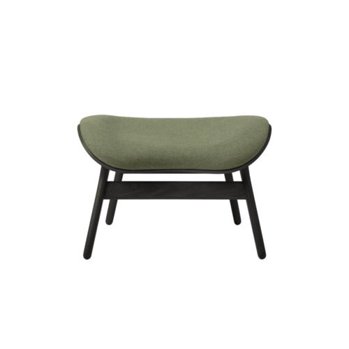 A Conversation Piece Ottoman Fotskammel Black Oak/Morning Meadows