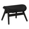 A Conversation Piece Ottoman Fotskammel Black Oak/Umage Leather Black