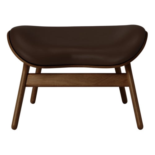 A Conversation Piece Ottoman Ottoman Solid Oak,Artificial Leather,MDF