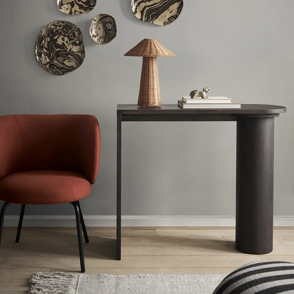 Rico Spisestol Black Tonus - Red Brown