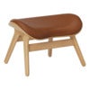 A Conversation Piece Ottoman Fotskammel Oak/Umage Leather Cognac