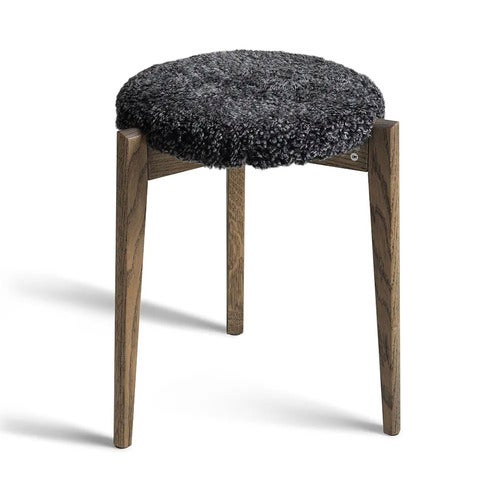 Vinz krakk røkt eik/safeskinn mørkegrå