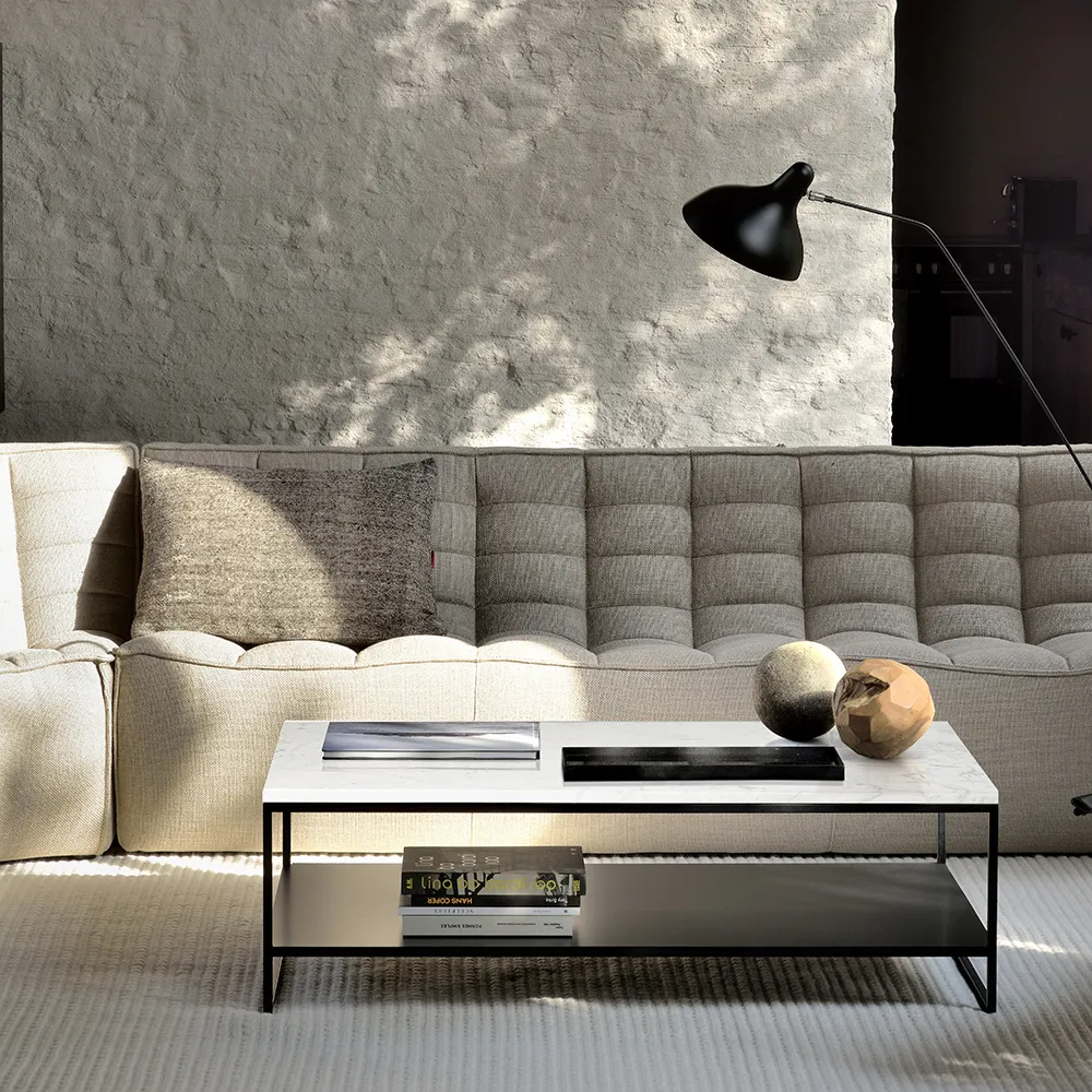 N701 3-seters sofa Beige