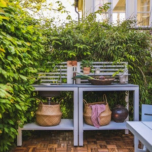 Bellac utekjøkken avlastningsbord hvit Brafab