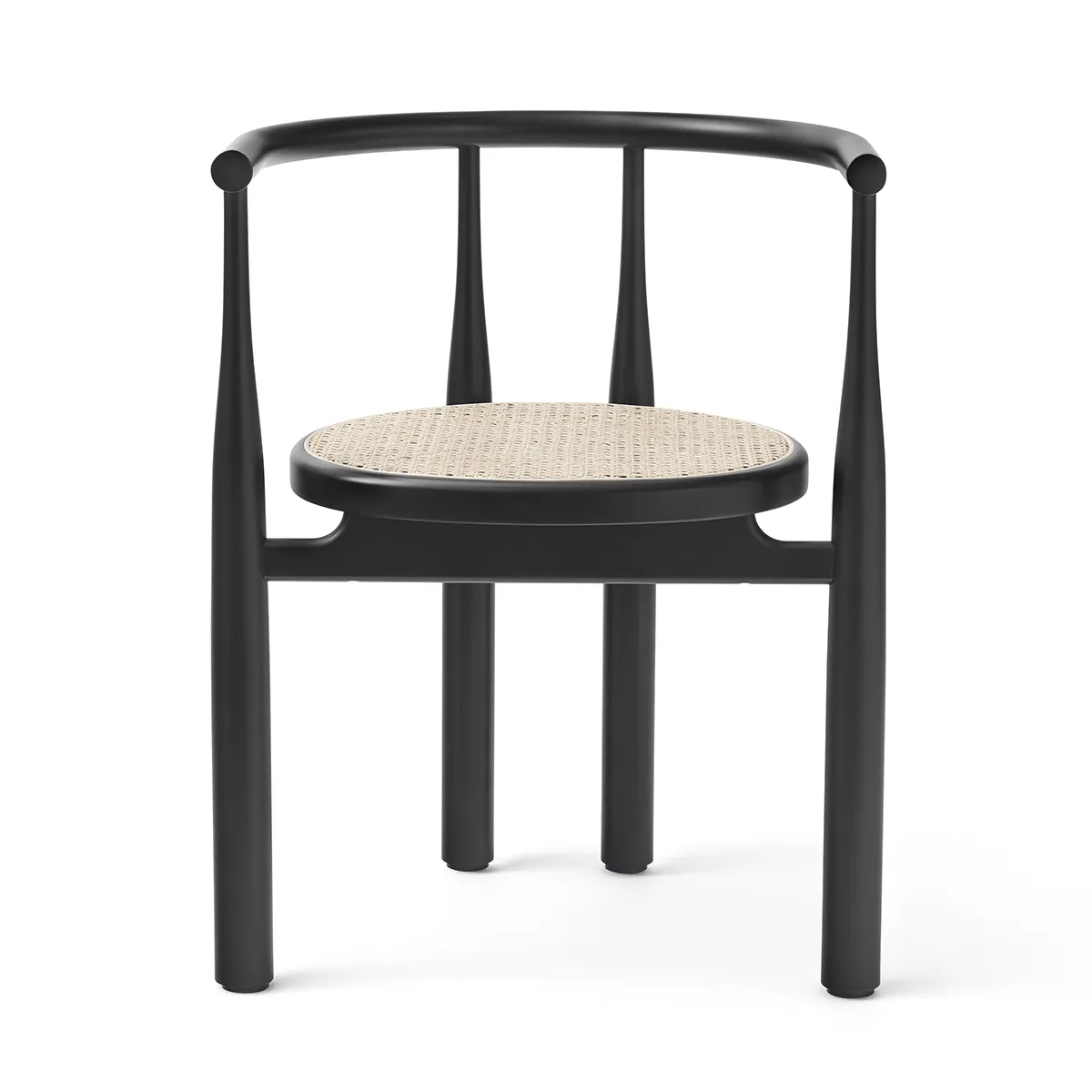 Spisestol Bukowski Rotting Black med armlener
