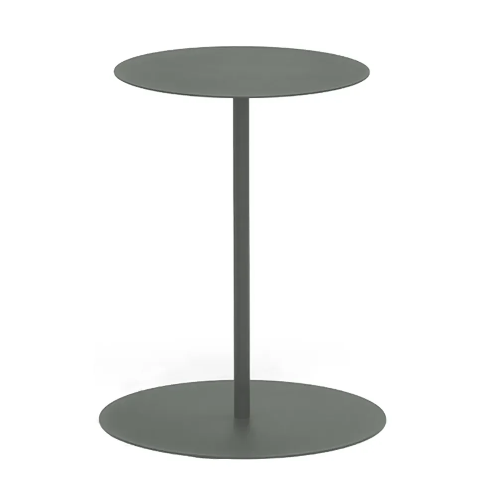 Jet Set Sidebord Ø35x50 cm Grå/grønn