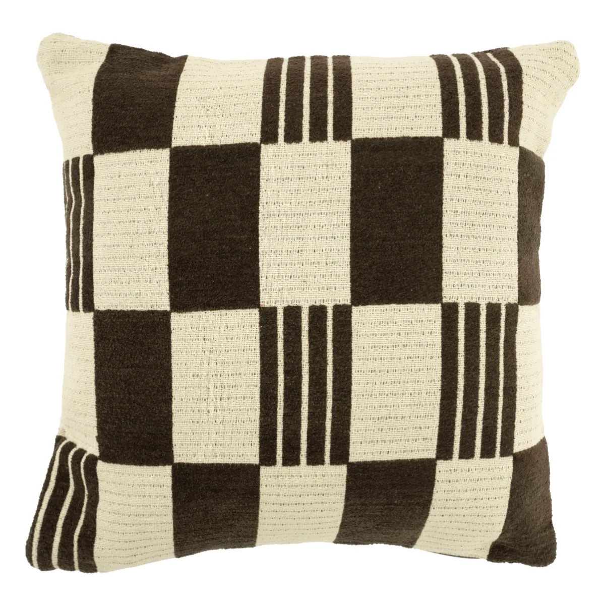 Pillow Twist 45x45 cm - brown 45x45 cm