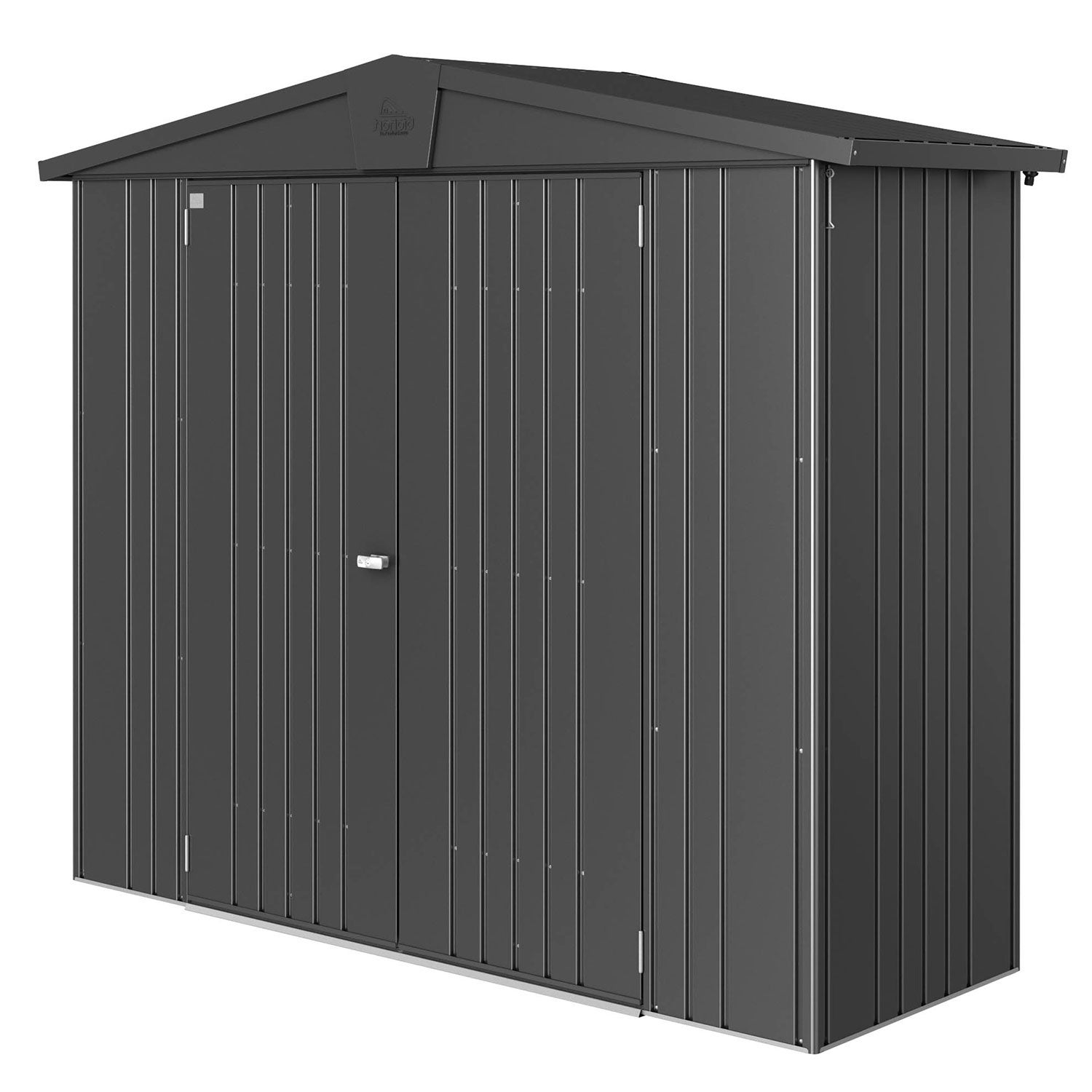 Europa Hageskur størrelse 2a metallic mørkegrå Biohort