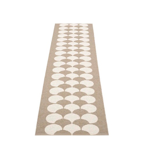 Poppy Potato / Vanilla teppe 70 x 250 cm