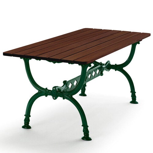 Bord Byarum / g:grønt / v:brunt glass. for Byarums Bruk