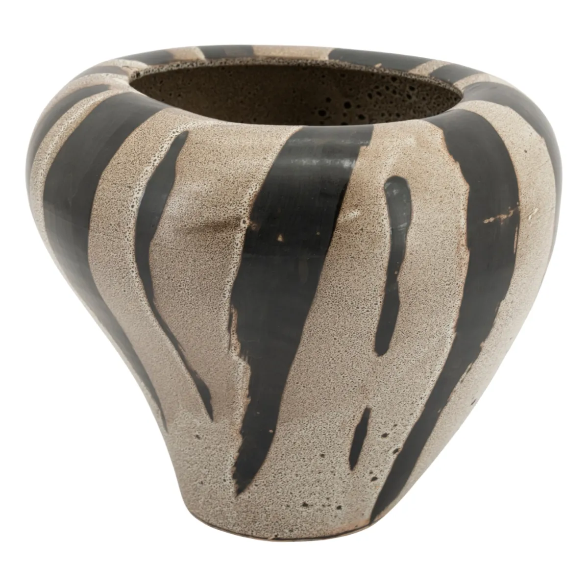Zen large Vase 24,5x24,5x43,5 cm Steintøy Multicolour